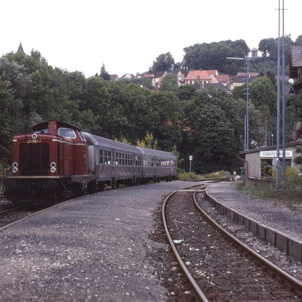 Bahnhof Gräfenberg 1991